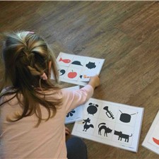  Pracovní listy se stíny zvířátek: Mezi dětmi oblíbené úkoly patří přiřazování barevného obrázku k stínu